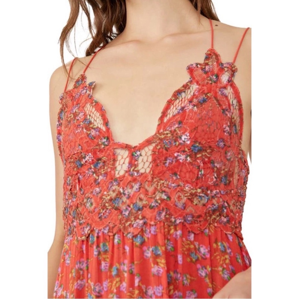 Free People Adella Lace Slip Dress - Picture 7 of 14